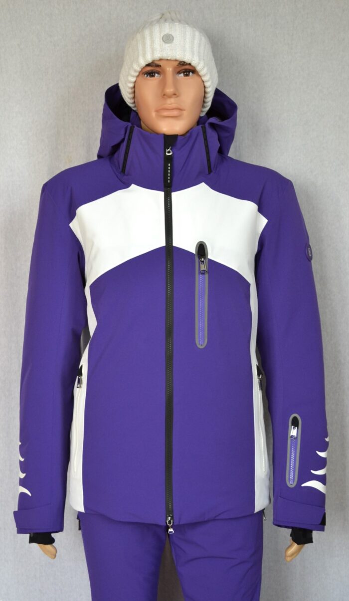 BOGNER SET SKIANZUG HERREN SKIJACKE FIRAS MIT FLAMMEN + TIM 6 SKIHOSE STRETCH VIOLETT Gr 50 L NEU – Bild 7