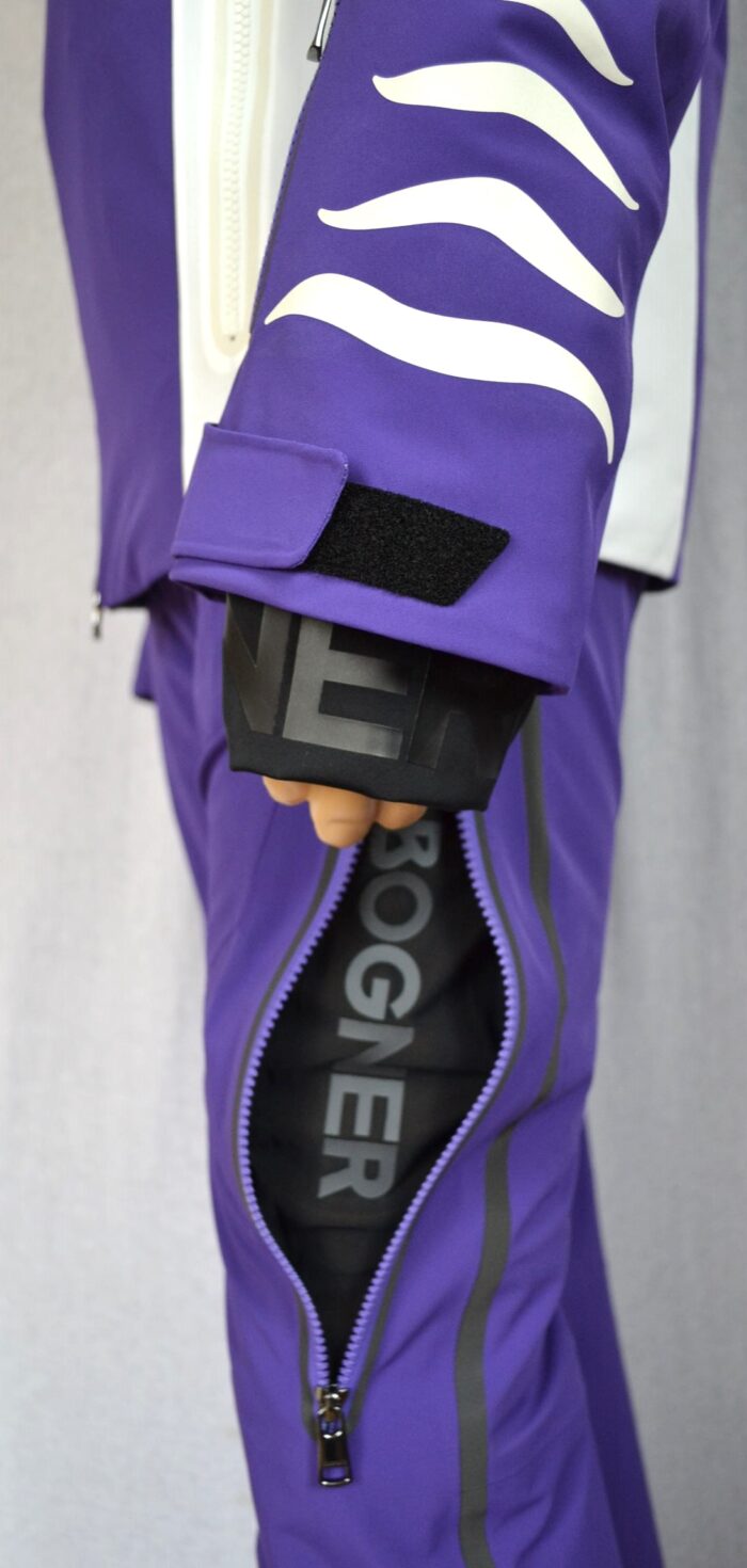 BOGNER SET SKIANZUG HERREN SKIJACKE FIRAS MIT FLAMMEN + TIM 6 SKIHOSE STRETCH VIOLETT Gr 50 L NEU – Bild 10