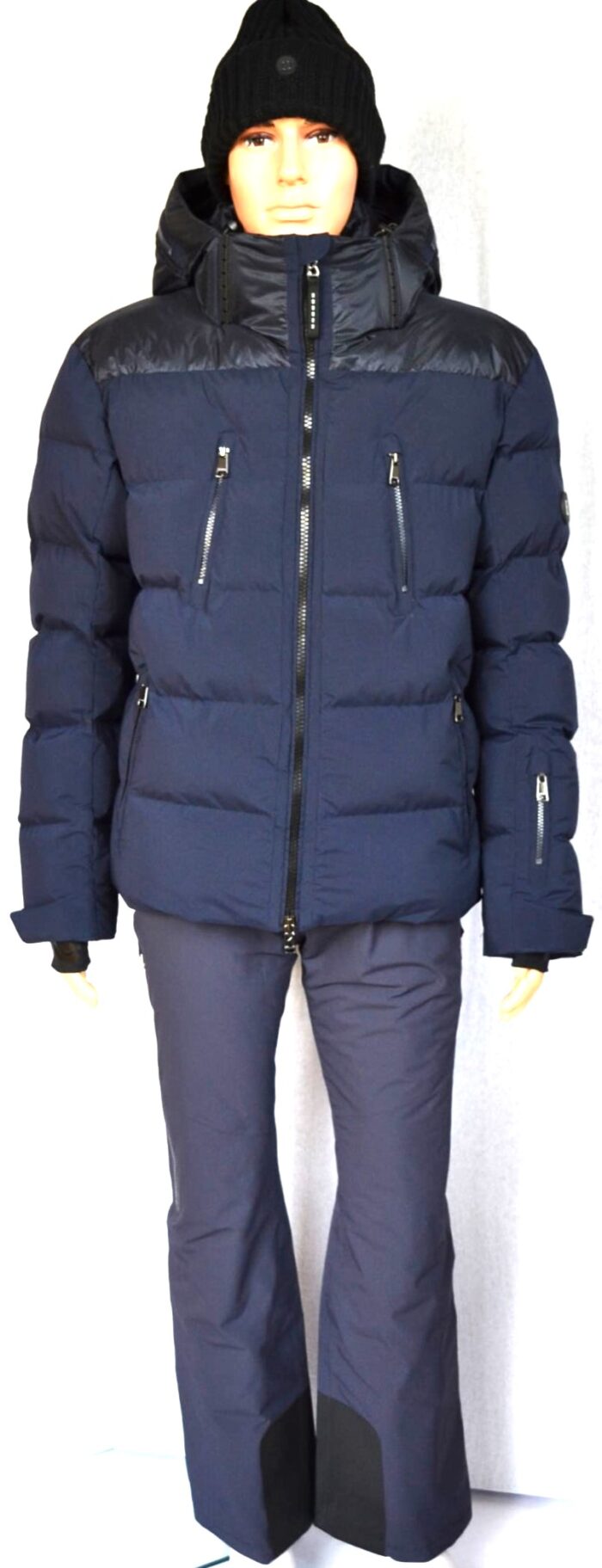 BOGNER HERREN SET SKIANZUG SKIJACKE BLAIN + SKIHOSE TIM 4 NAVYBLAU STRETCH Gr 50 L NEU – Bild 3