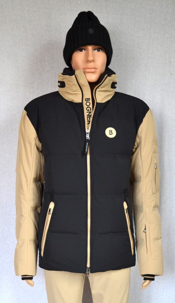 BOGNER HERREN SET SKIANZUG SKIJACKE MACEO SCHWARZ-BEIGE + SKIHOSE CURTmit TRÄGER Gr 50 L NEU – Bild 15