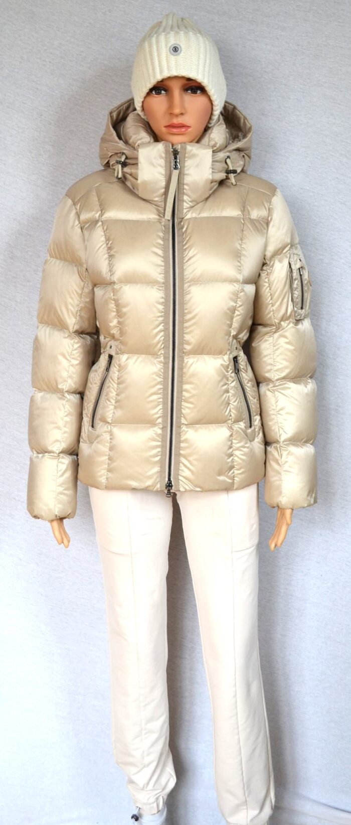 BOGNER FELINE D1 DAMEN DAUNENJACKE JACKE BEIGE FELINA Gr 36 S NEU – Bild 2