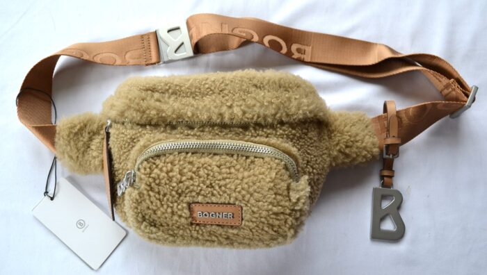 BOGNER DAMEN TASCHE VALMOREL RUNA HIPBAG FELLTASCHE LAMMFELL HÜFTENTASCHE NEU
