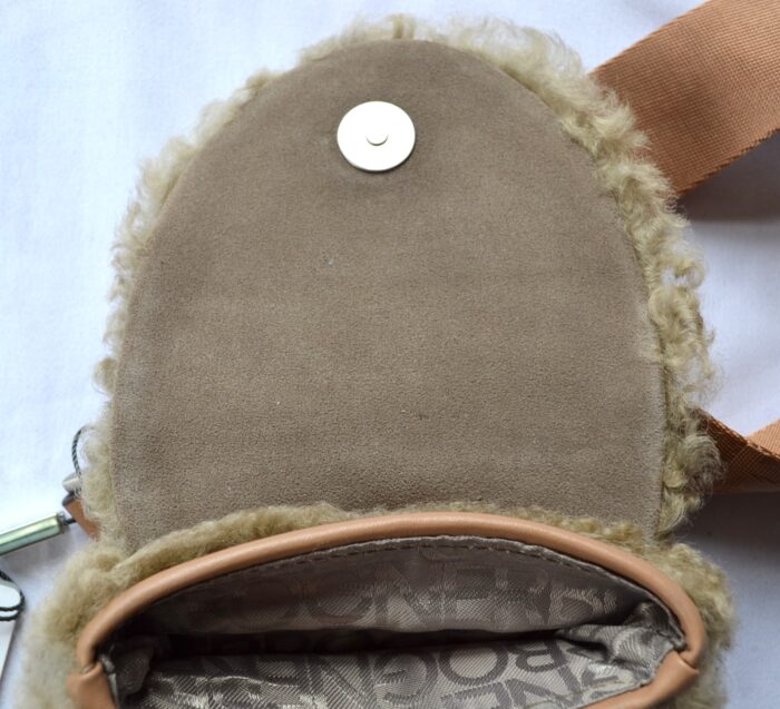 BOGNER DAMEN TASCHE VALMOREL DINAH HANDY FELLTASCHE LAMMFELL NEU – Bild 9