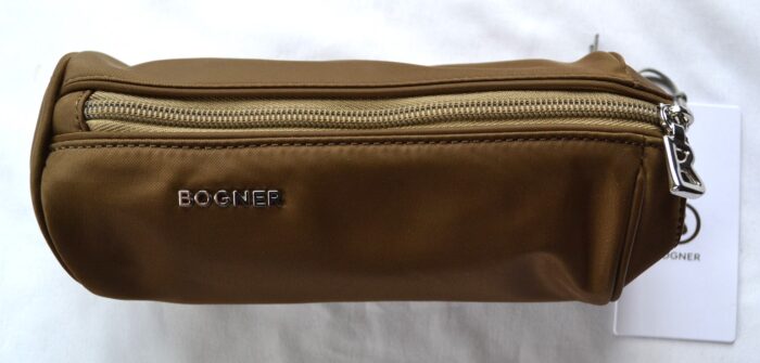 BOGNER KLOSTERS UMHÄNGETASCHE BOTTLEBAG UNISEX FLASCHENTASCHE TASCHE MIT GURT BAG BRAUN NEU – Bild 3