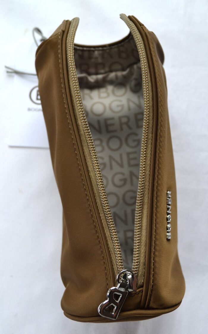 BOGNER KLOSTERS UMHÄNGETASCHE BOTTLEBAG UNISEX FLASCHENTASCHE TASCHE MIT GURT BAG BRAUN NEU – Bild 6