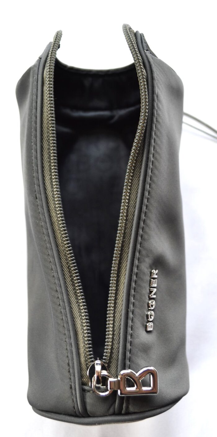 BOGNER KLOSTERS UMHÄNGETASCHE BOTTLEBAG UNISEX FLASCHENTASCHE TASCHE MIT GURT BAG GRAU NEU – Bild 7