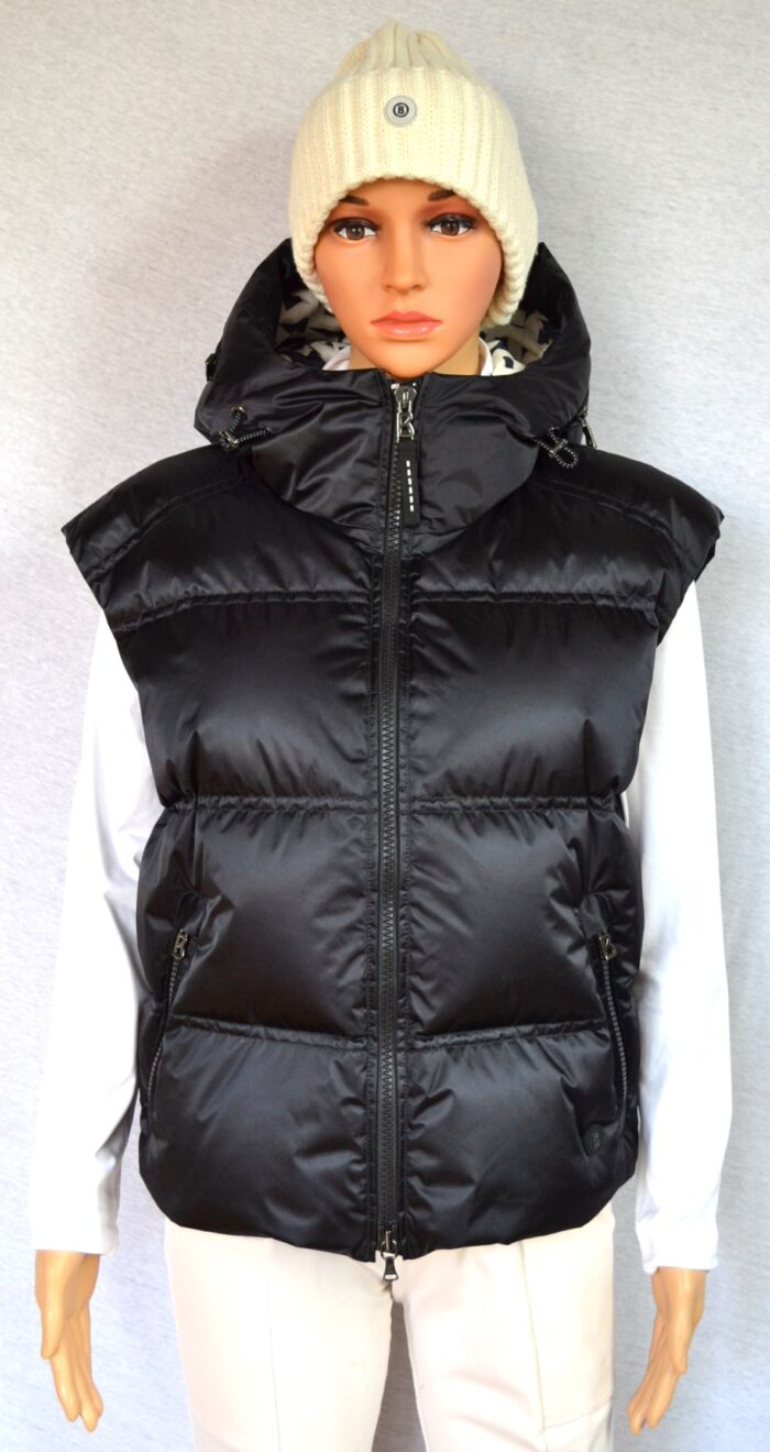 BOGNER DAMEN DAUNENWESTE WESTE SCHWARZ Gr 38 M NEU – Bild 4