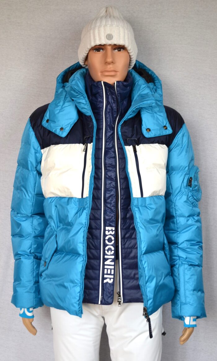 BOGNER SET SKIANZUG HERREN SKIJACKE IVAR + SKIHOSE TIM 2 WEIß Gr 50 L NEU – Bild 11