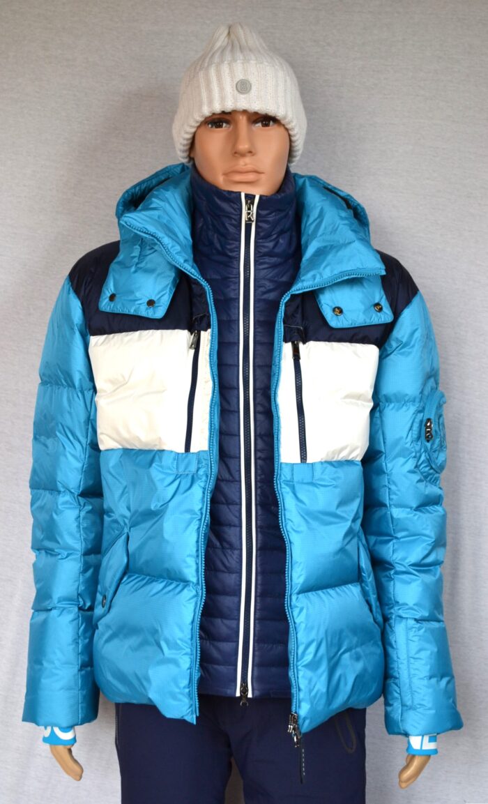 BOGNER SET SKIANZUG HERREN SKIJACKE IVAR + SKIHOSE THORE BLAU Gr 50 L NEU – Bild 16