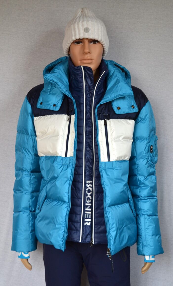 BOGNER SET SKIANZUG HERREN SKIJACKE IVAR + SKIHOSE THORE BLAU Gr 50 L NEU – Bild 18