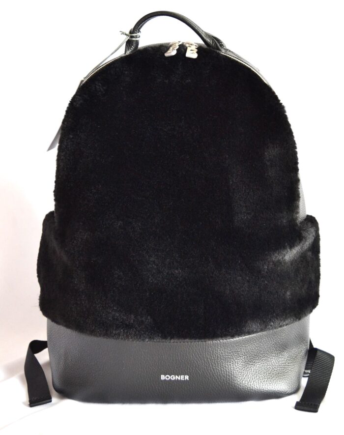 BOGNER MOGNO NEVE KALEA RUCKSACK LEDER FELL SCHWARZ UNISEX NEU (Kopie)