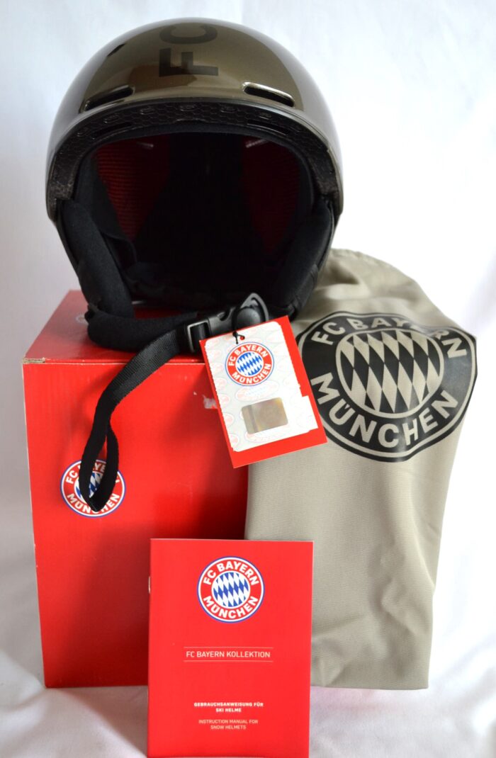 INDIGO HERREN SKIHELM FC BAYERN MÜNCHEN KOLLEKTION SNOWBOARDHELM GRAU Gr M 54-58 cm NEU OVP – Bild 15