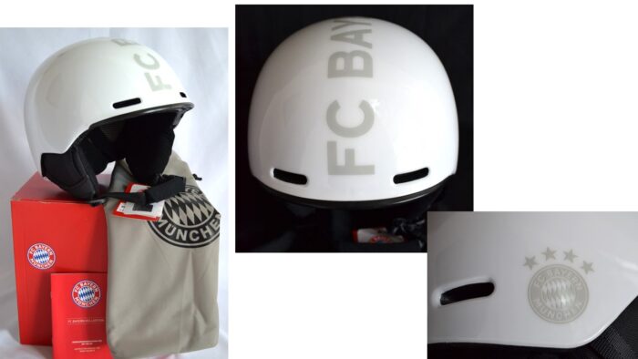 INDIGO HERREN SKIHELM FC BAYERN MÜNCHEN KOLLEKTION SNOWBOARD HELM WEIß Gr M L NEU OVP – Bild 14