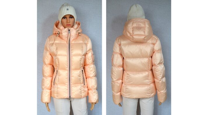 BOGNER FELINE D1 DAMEN DAUNENJACKE JACKE SHINY APRICOT FELINA Gr 36 S NEU