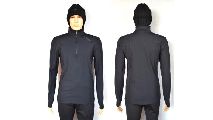 BOGNER HARRY 2 HERREN SKI LONGSLEEVE FIRST LAYER STRETCH UNTERZIEHER SCHWARZ Gr L 50 NEU