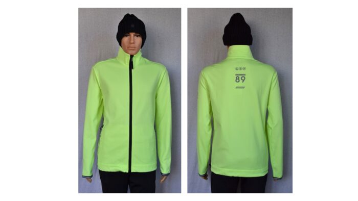 BOGNER FIRE+ICE INGO HERREN GOLF / SKI SWEATJACKE LIME STRETCH Gr L 50 NEU
