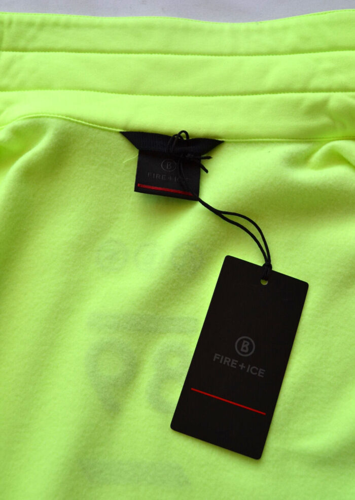 BOGNER FIRE+ICE INGO HERREN GOLF / SKI SWEATJACKE LIME STRETCH Gr L 50 NEU – Bild 6