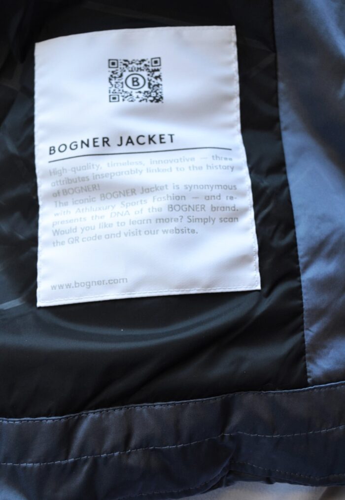 BOGNER JONES D1 HERREN DAUNENJACKE JACKE MANTEL MENS GRAU-BLAU Gr 50 L NEU – Bild 6