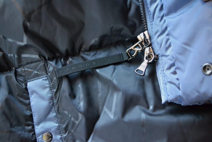 BOGNER JONES D1 HERREN DAUNENJACKE JACKE MANTEL MENS GRAU-BLAU Gr 50 L NEU – Bild 7