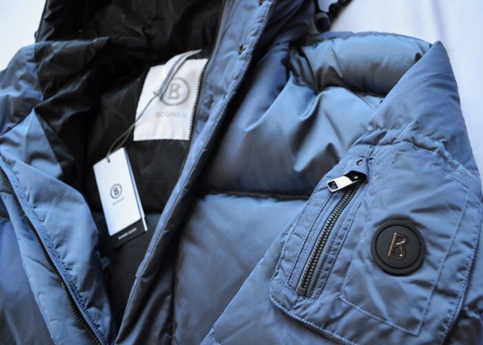 BOGNER JONES D1 HERREN DAUNENJACKE JACKE MANTEL MENS GRAU-BLAU Gr 50 L NEU – Bild 8