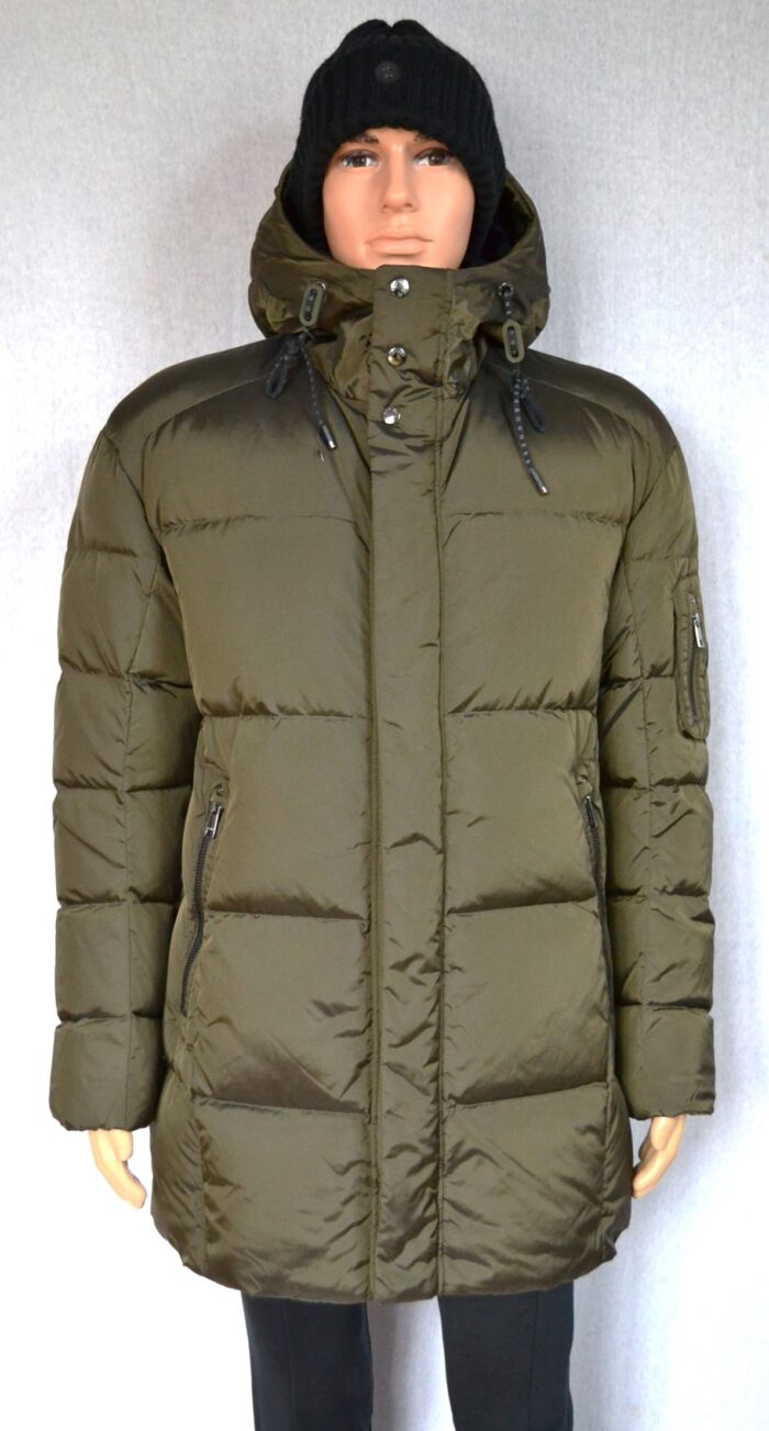 BOGNER JONES D1 HERREN DAUNENJACKE JACKE MANTEL MENS OLIV Gr 50 L NEU – Bild 3