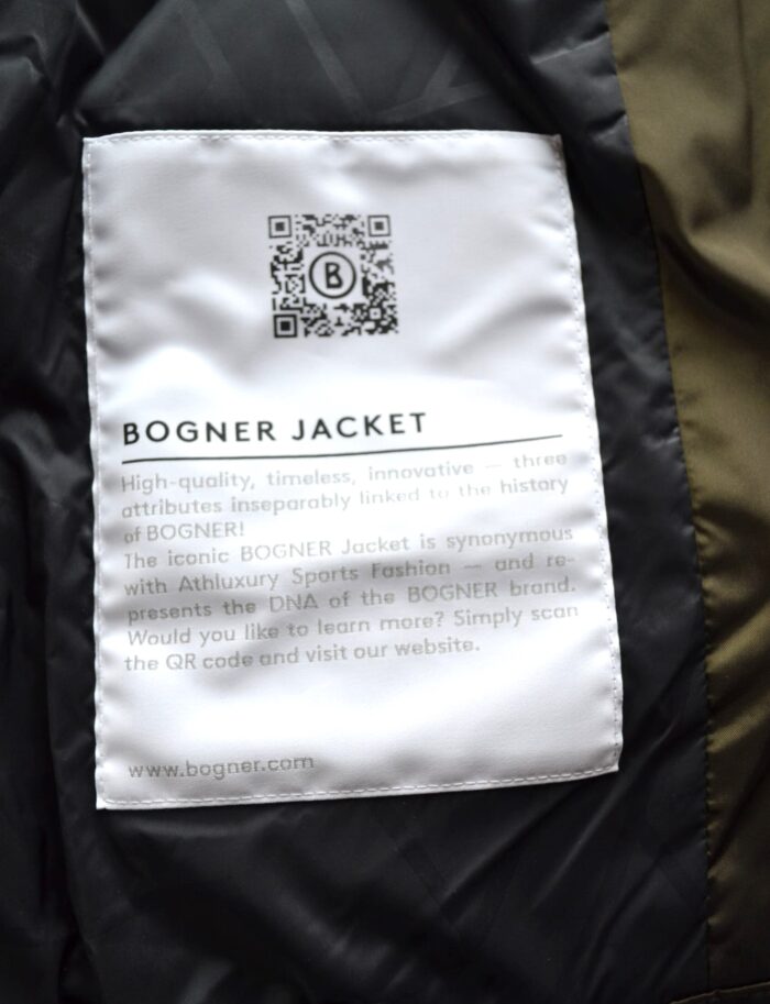 BOGNER JONES D1 HERREN DAUNENJACKE JACKE MANTEL MENS OLIV Gr 50 L NEU – Bild 8