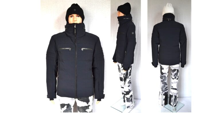 BOGNER MINHO HERREN SKI JACKE 4-WEGE STRETCH SCHWARZ Gr 50 L NEU – Bild 2