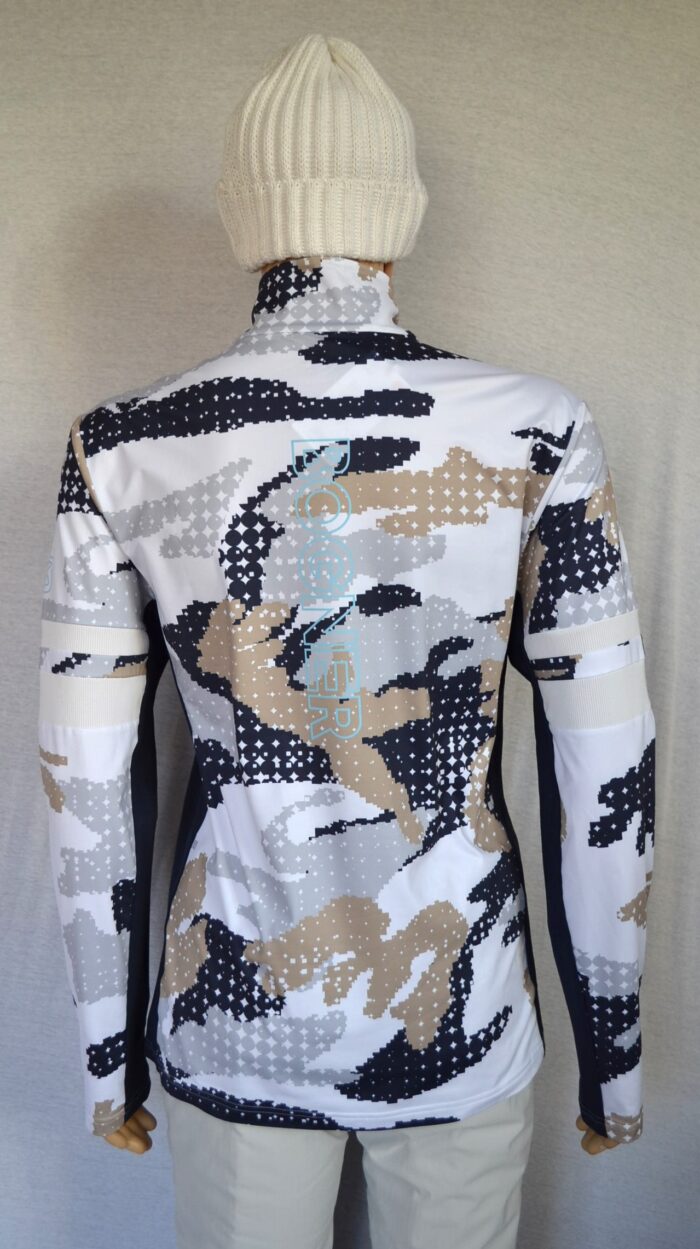 BOGNER NERUS HERREN SKI LONGSLEEVE FIRST LAYER STRETCH UNTERZIEHER BEIGE CAMO Gr L NEU – Bild 4