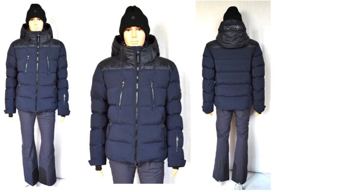 BOGNER HERREN SET SKIANZUG SKIJACKE BLAIN + SKIHOSE TIM 4 NAVYBLAU STRETCH Gr 50 L NEU