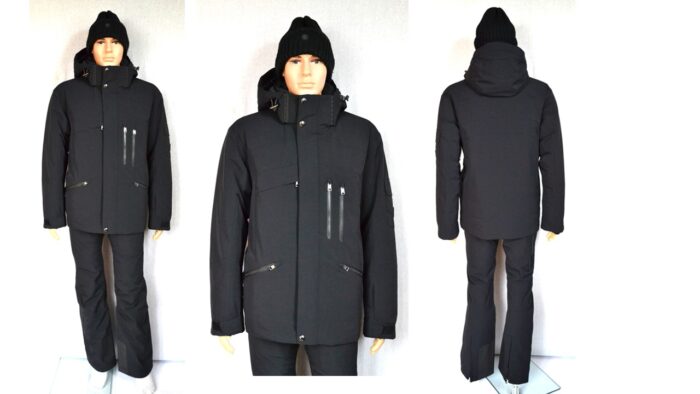 BOGNER SET SKIANZUG HERREN SKIJACKE DANJO SCHWARZ + SKIHOSE THORE 1 STRETCH Gr 50 L NEU