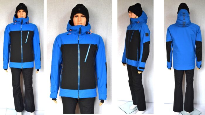 BOGNER SET SKIANZUG FIRE+ICE HERREN SKIJACKE TAJO BLAU-SCHWARZ + SKIHOSE SCOTT Gr 50 L NEU
