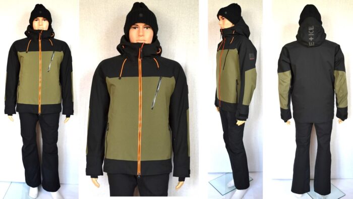BOGNER FIRE+ICE HERREN SKIJACKE TAJO 4 WEGE STRETCH OLIV-SCHWARZ Gr 50 L NEU