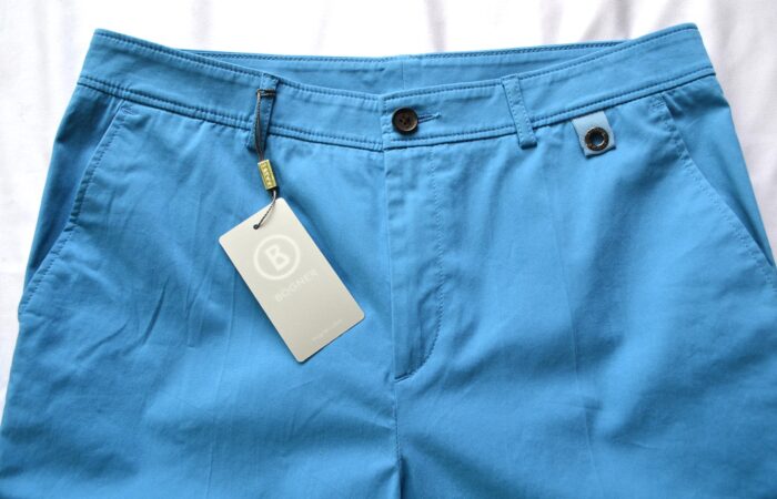 BOGNER DAMEN SOMMER HOSE BAUMWOLLE STRETCH HELLBLAU Gr 36L S NEU – Bild 4