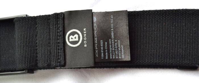 BOGNER STRETCH GÜRTEL FÜR DIE SKIHOSE BELT SCHWARZ UNISEX Gr M NEU – Bild 5