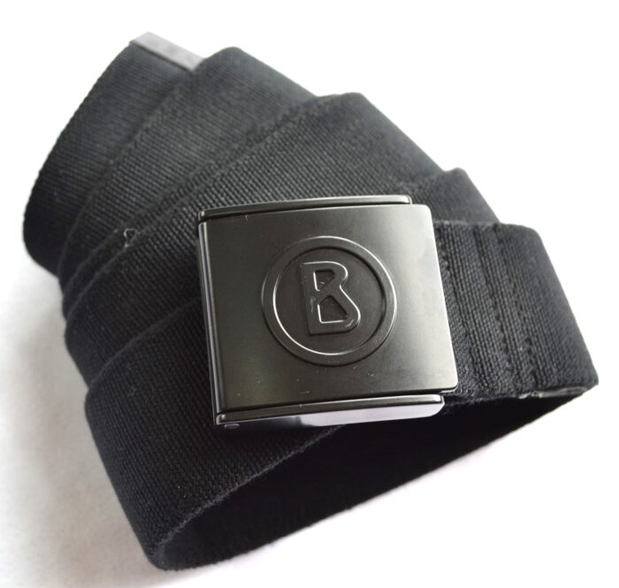 BOGNER STRETCH GÜRTEL FÜR DIE SKIHOSE BELT SCHWARZ UNISEX Gr M NEU
