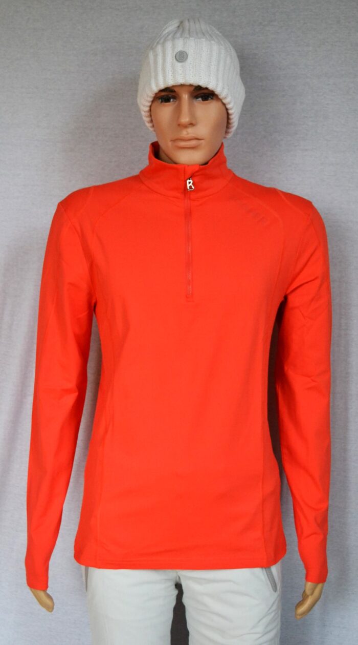 BOGNER HARRY 2 HERREN SKI LONGSLEEVE FIRST LAYER STRETCH UNTERZIEHER ROT Gr L 50 NEU – Bild 2