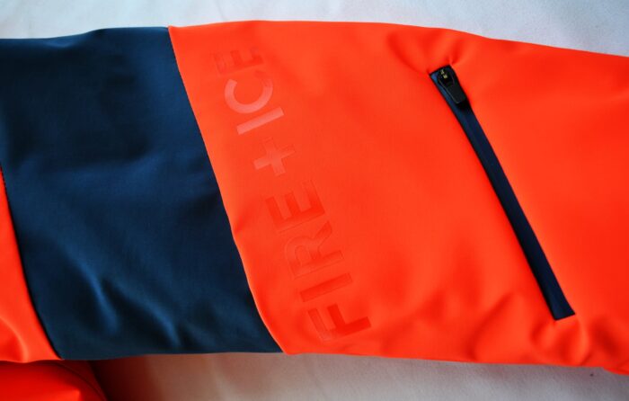 BOGNER FIRE+ICE RADEK HERREN SKI JACKE 4-WEGE STRETCH NEON LAVA ROT-ORANE Gr 50 L NEU – Bild 4