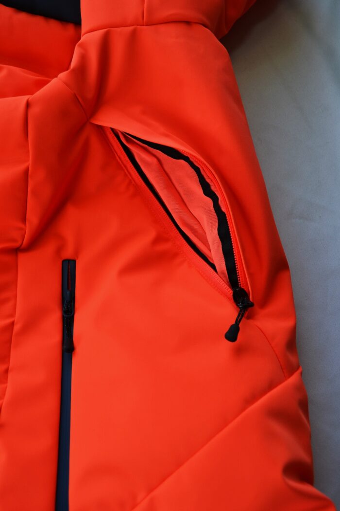 BOGNER FIRE+ICE RADEK HERREN SKI JACKE 4-WEGE STRETCH NEON LAVA ROT-ORANE Gr 50 L NEU – Bild 6