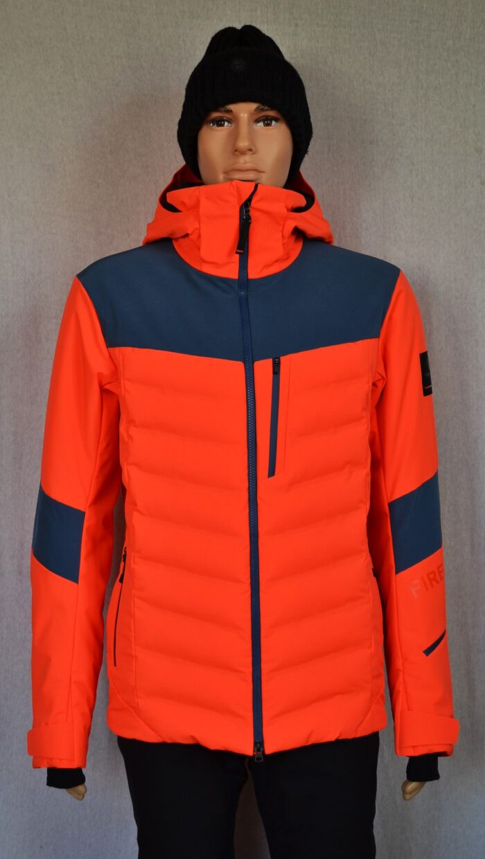 BOGNER FIRE+ICE RADEK HERREN SKI JACKE 4-WEGE STRETCH NEON LAVA ROT-ORANE Gr 50 L NEU – Bild 13