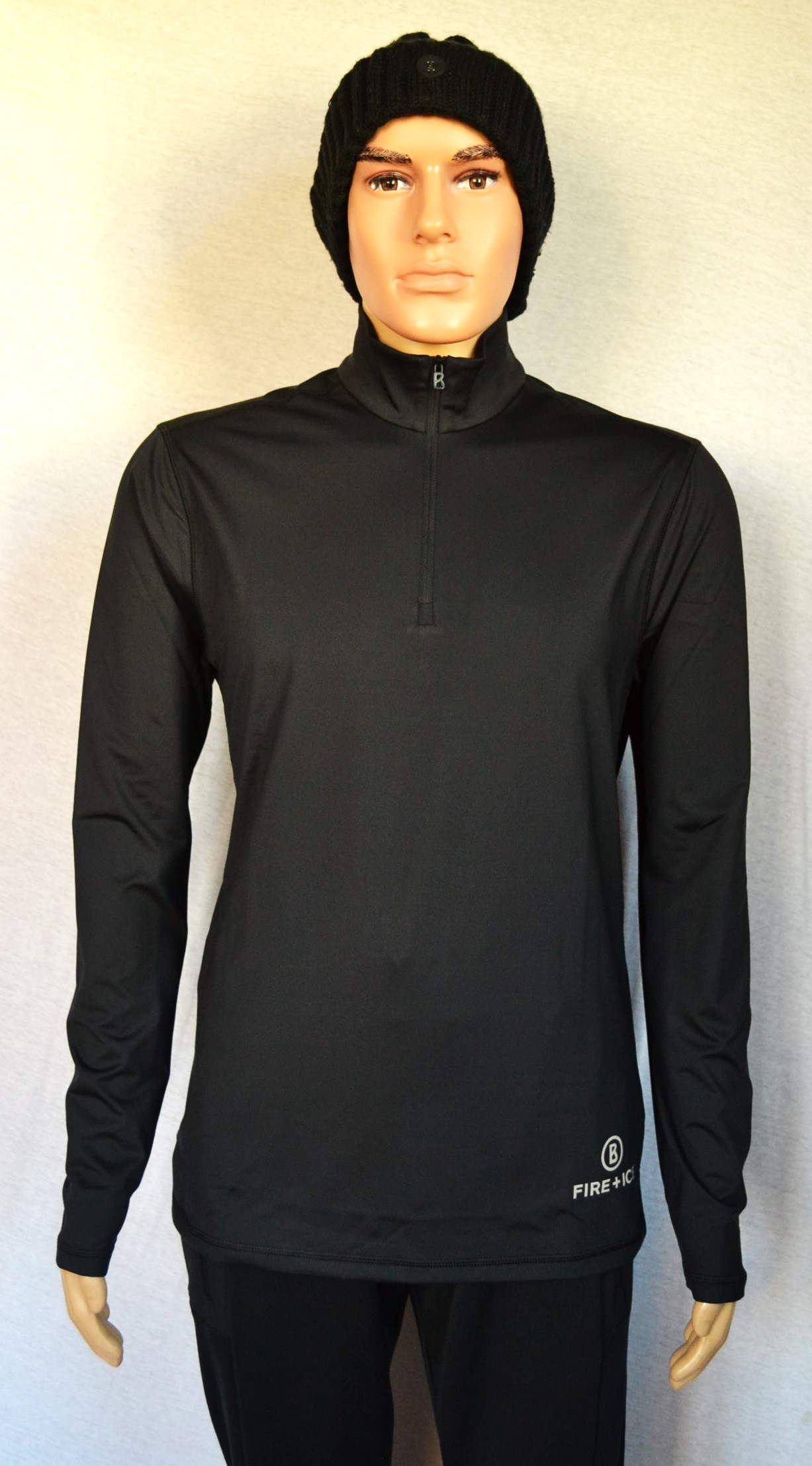 BOGNER FIRE+ICE PASCAL HERREN SKI LONGSLEEVE SCHWARZ FIRST LAYER STRETCH UNTERZIEHER Gr L XL NEU – Bild 3