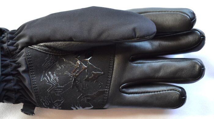 BOGNER HILLA DAMEN SKI HANDSCHUHE GLOVES TEILLEDER SCHWARZ Gr 7,5 M NEU – Bild 6