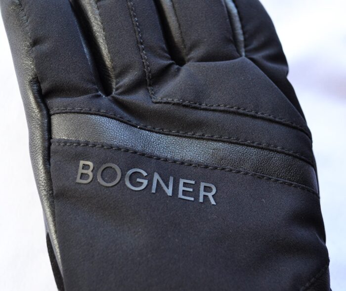BOGNER HILLA DAMEN SKI HANDSCHUHE GLOVES TEILLEDER SCHWARZ Gr 7,5 M NEU – Bild 7