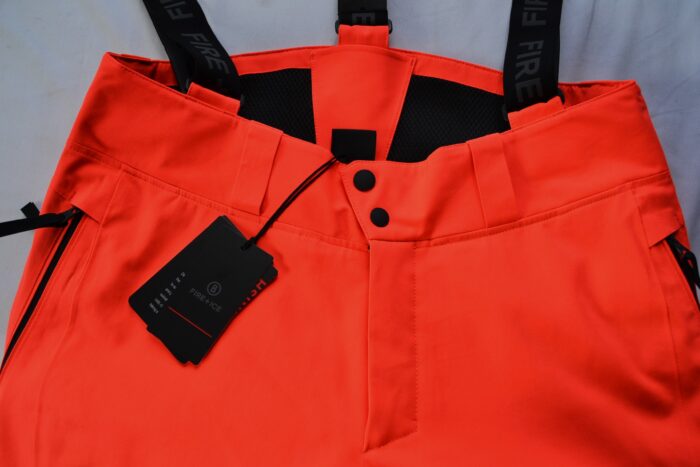 BOGNER FIRE+ICE SCOTT 3 HERREN SKIHOSE MIT TRÄGER NEON LAVA ORANGE Gr 50 L NEU – Bild 6