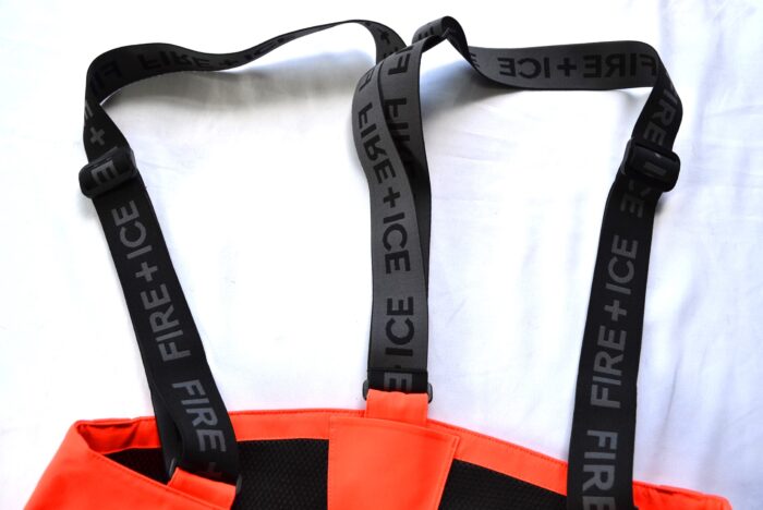 BOGNER FIRE+ICE SCOTT 3 HERREN SKIHOSE MIT TRÄGER NEON LAVA ORANGE Gr 50 L NEU – Bild 7