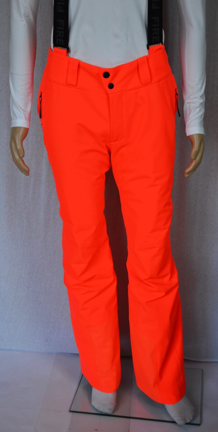 BOGNER FIRE+ICE SCOTT 3 HERREN SKIHOSE MIT TRÄGER NEON LAVA ORANGE Gr 50 L NEU – Bild 12