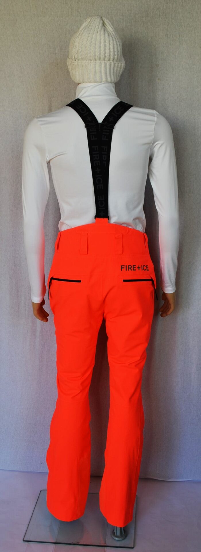 BOGNER FIRE+ICE SCOTT 3 HERREN SKIHOSE MIT TRÄGER NEON LAVA ORANGE Gr 50 L NEU – Bild 13