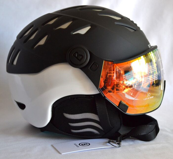 BOGNER ST. MORITZ SKIHELM MIT VISIER SKI HERREN DAMEN HELMET ROCK Gr M 56-58 cm NEU OVP – Bild 2