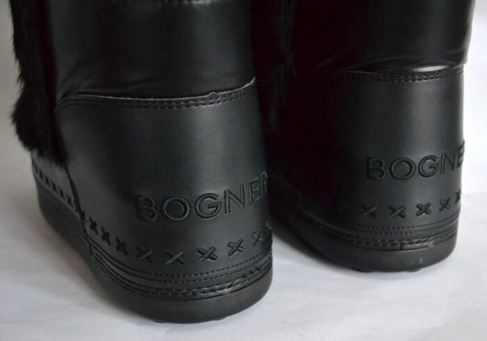 BOGNER LES ARCS DAMEN SCHNEEBOOTS FELL STIEFEL SNOW BOOTS SCHWARZ Gr S 37-38 NEU OVP – Bild 6