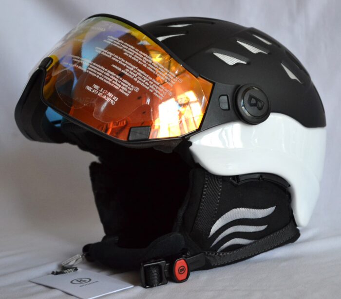 BOGNER ST. MORITZ SKIHELM MIT VISIER SKI HERREN DAMEN HELMET ROCK Gr M 56-58 cm NEU OVP – Bild 12