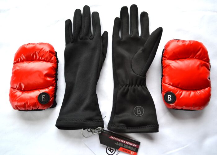 BOGNER TOUCH DAMEN HANDSCHUHE MIT HANDY TOUCHFUNKTION STRETCH ROT UVP 120 € Gr S M NEU – Bild 3